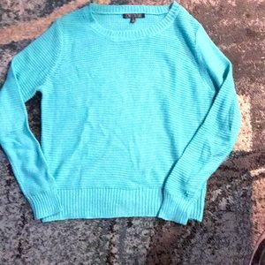 Aqua blue sweater